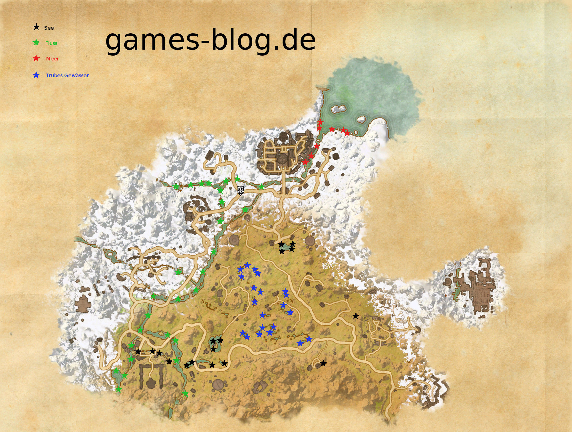 Elder Scrolls Online – Fischgründe in Ostmarsch (Karte) – games-blog.de