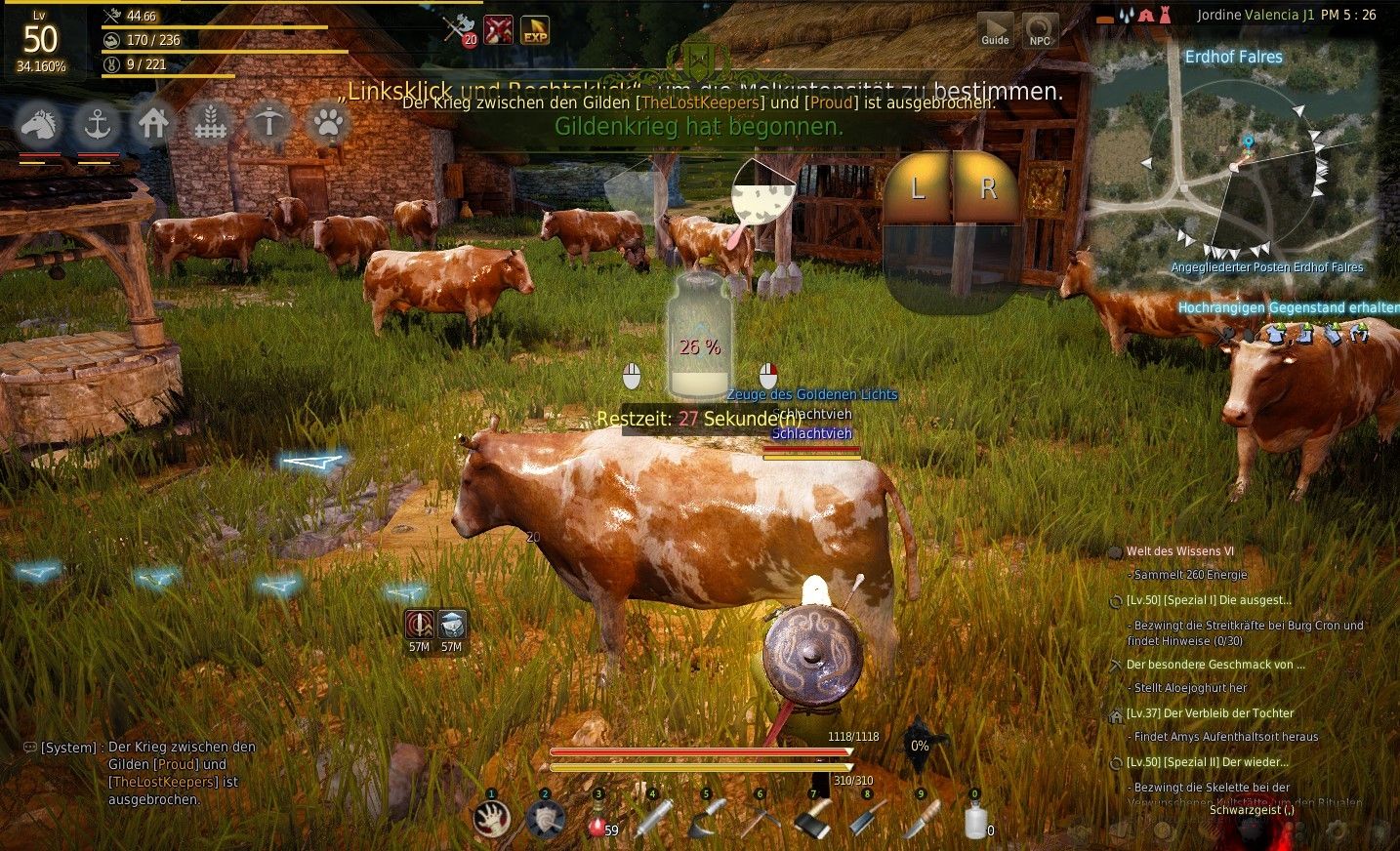 Kuh Melken Spiel