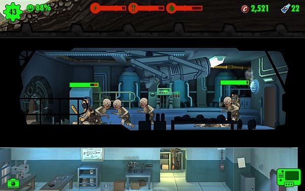 Fallout Shelter - Ghulangriff